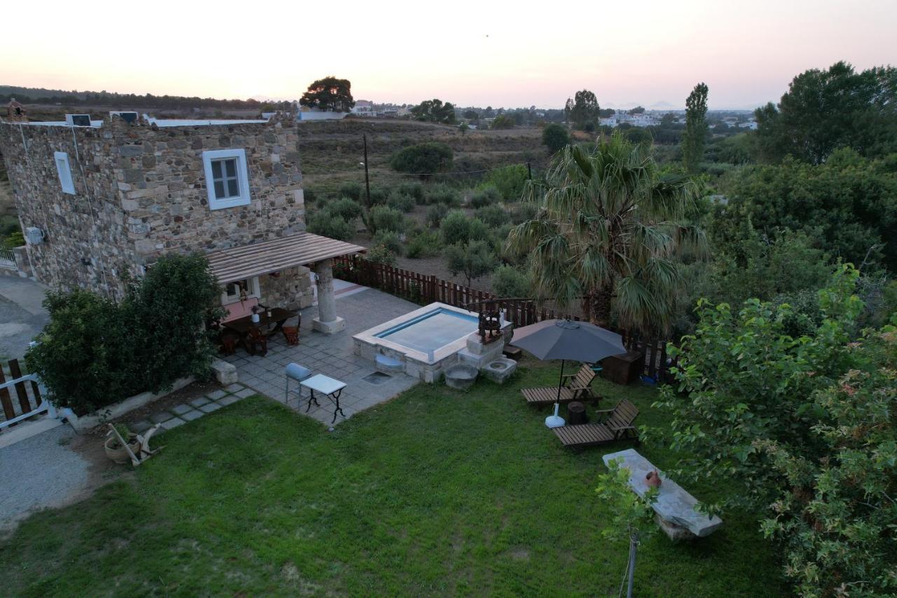 Traditional Kos Villa With Swimming Pool, Lawn Yard And Bbq Екстериор снимка