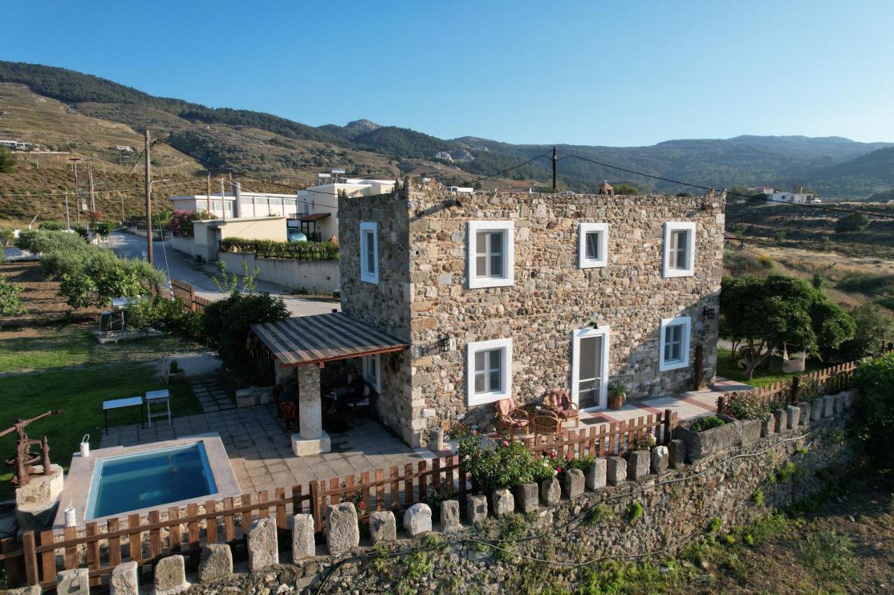 Traditional Kos Villa With Swimming Pool, Lawn Yard And Bbq Екстериор снимка