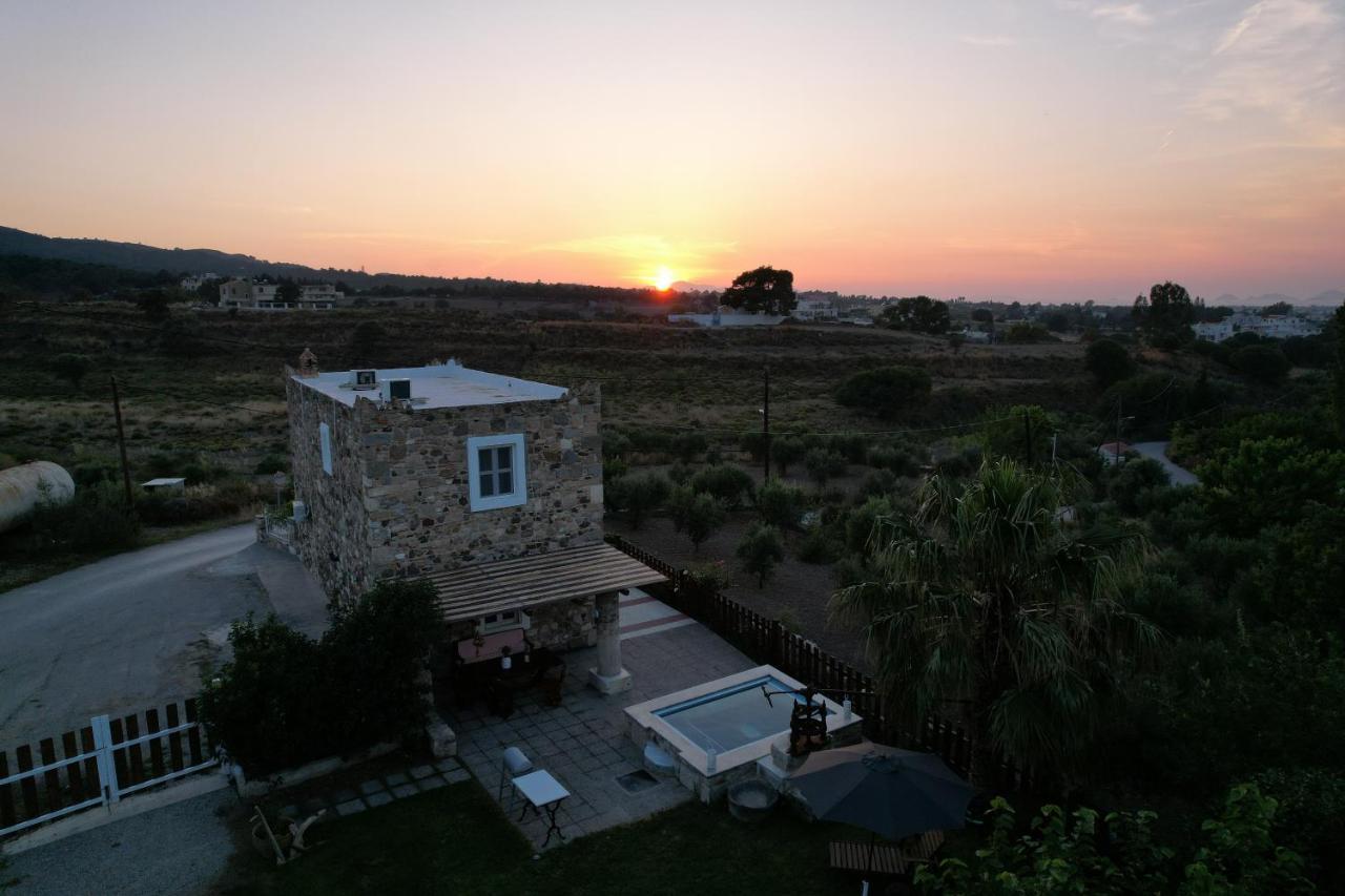 Traditional Kos Villa With Swimming Pool, Lawn Yard And Bbq Екстериор снимка