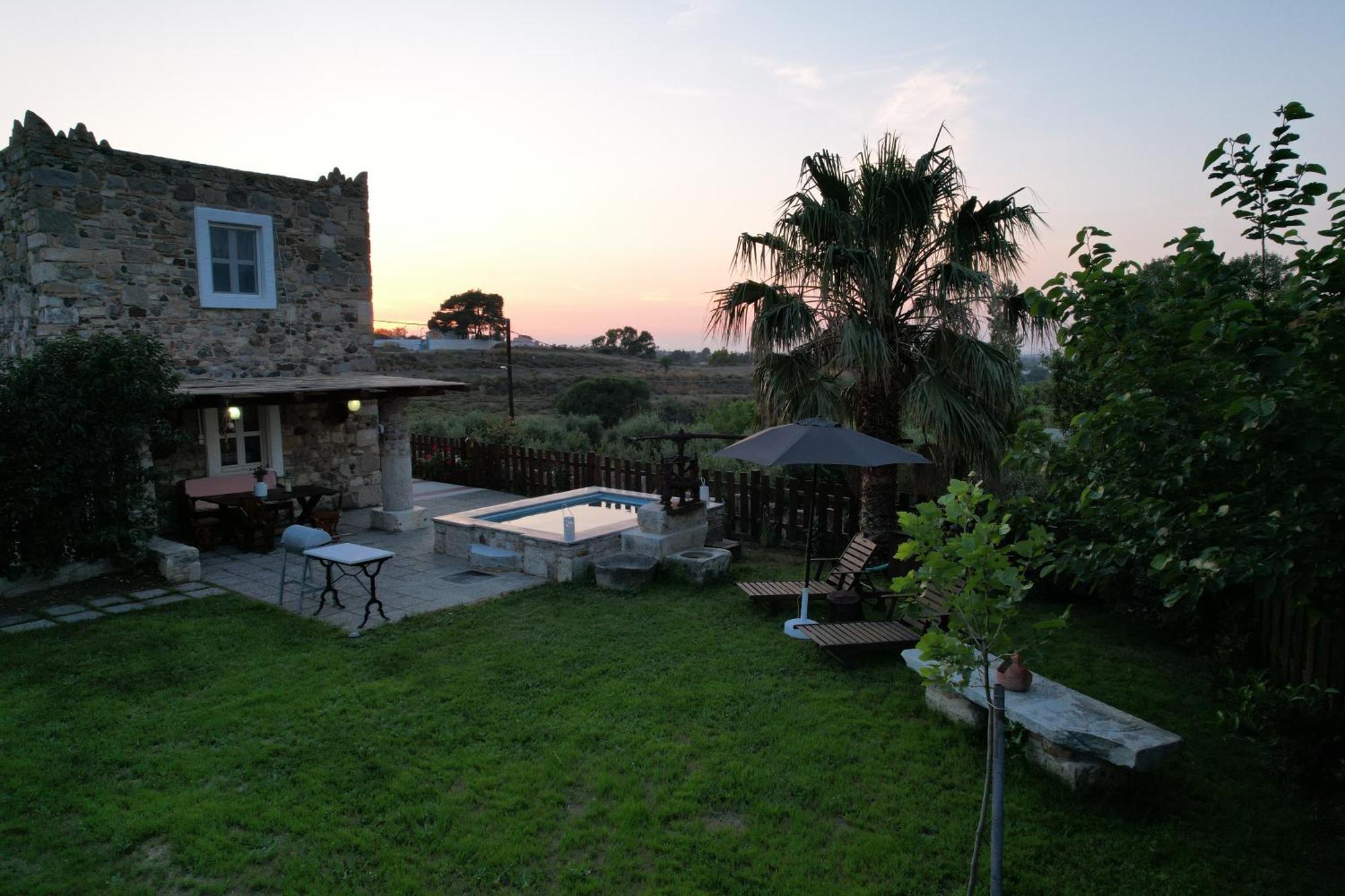 Traditional Kos Villa With Swimming Pool, Lawn Yard And Bbq Екстериор снимка