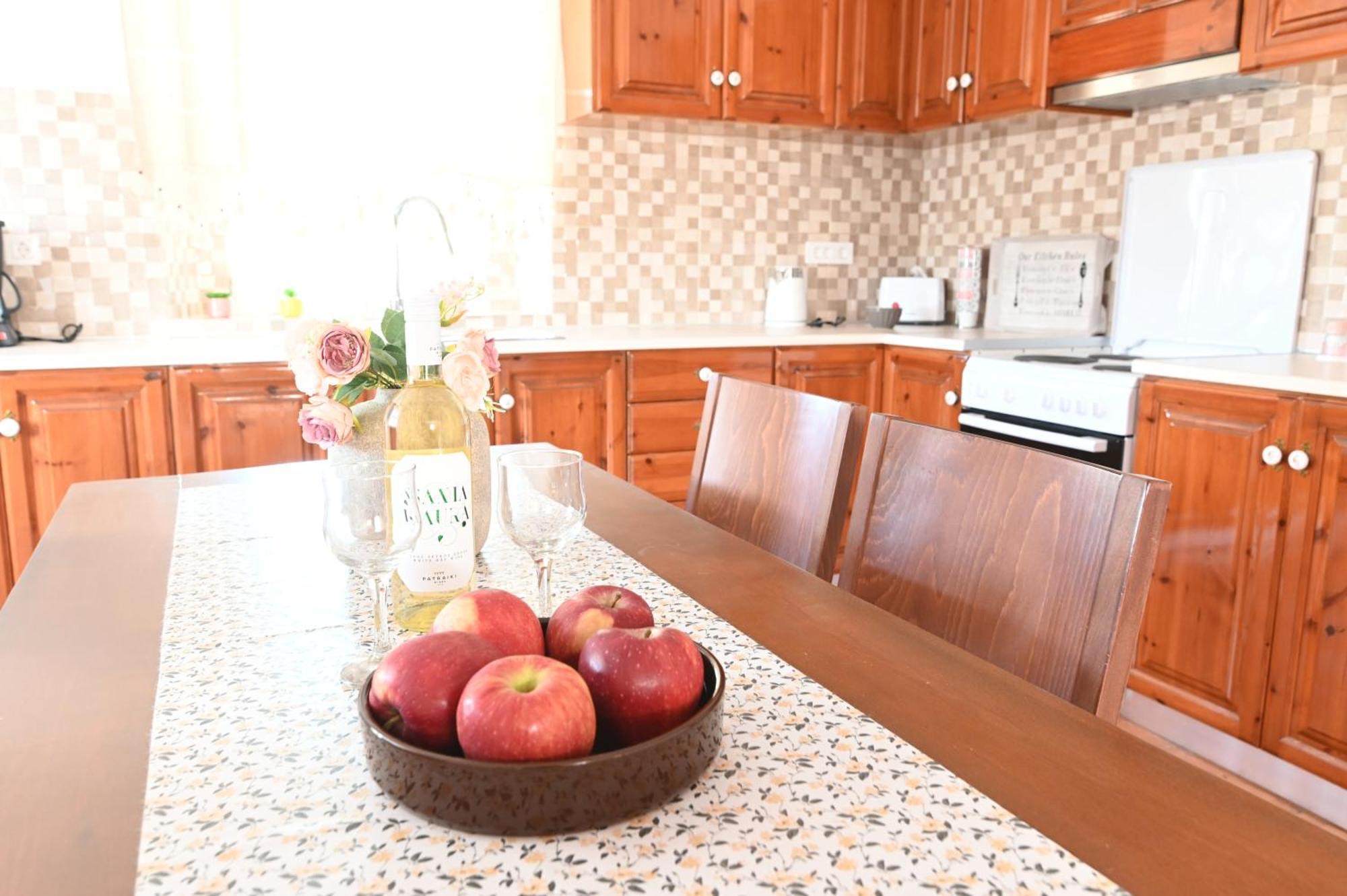 Traditional Kos Villa With Swimming Pool, Lawn Yard And Bbq Екстериор снимка