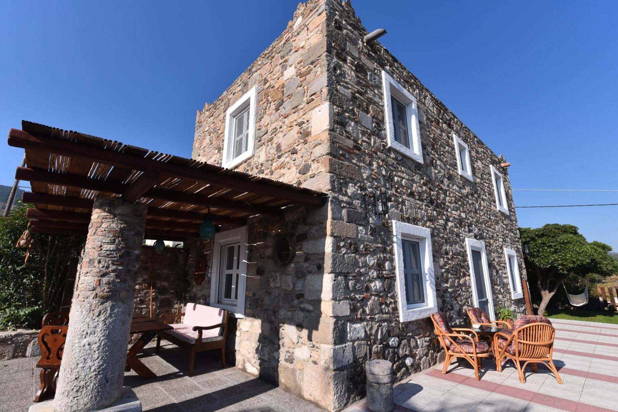 Traditional Kos Villa With Swimming Pool, Lawn Yard And Bbq Екстериор снимка
